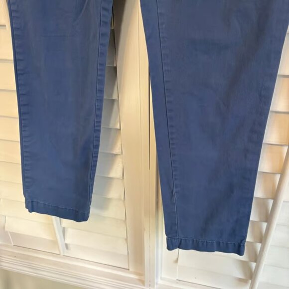 Banana Republic Blue Girlfriend Fit Pants Size 4 - Picture 6 of 7